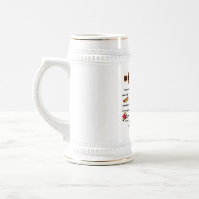 German Definition Beer Stein Mugs by rjvalentic