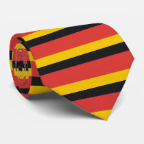 German Deutschland flag Custom Ties