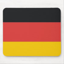 German Deutschland flag Mousepad
