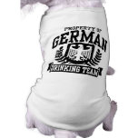 German Drinking Team pet clothing