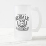 German Drinking Team Mug