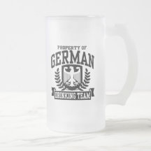 German Drinking Team Mug