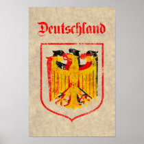 German Eagle Artistic Print