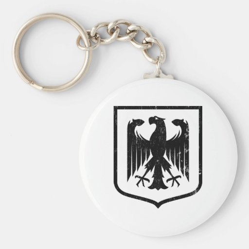 German Eagle - Deutschland coat of arms Key Chains