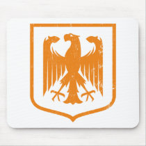 German Eagle - Deutschland coat of arms Mouse Pad