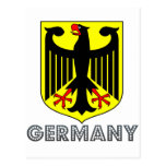 German Emblem Postcard