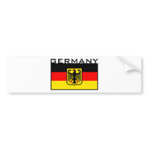 German Flag Bumper Stickers