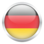 German Flag in Orb stickers