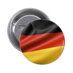German Flag Pinback Button