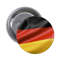 German Flag Pinback Button