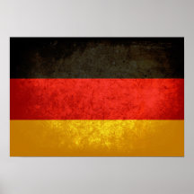 German Flag Poster