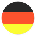 German Flag Sticker
