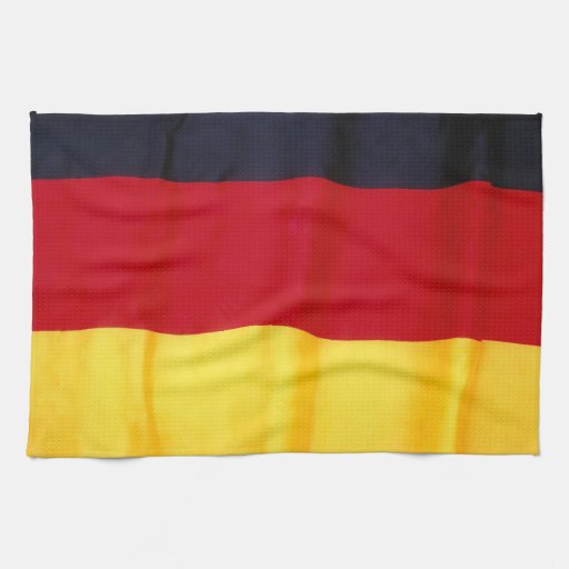 German Flag Towel 16" X 24" Zazzle