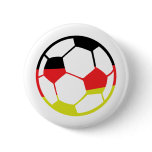 german football icon pinback button