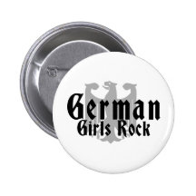 German Girls Rock Button