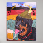 German Heritage Dog Poster posters