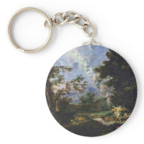 German "Landscape With The Dream Of Jacob", " Keychain