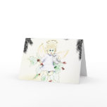 German Little Angel Christmas Card