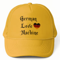 German Love Machine Trucker Hats