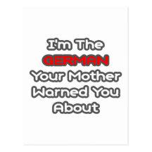 German...Mother Warned You About Post Cards