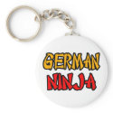 German Ninja keychains