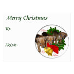 German Pinscher Christmas Gifts Business Card