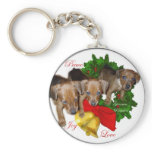 German Pinscher Christmas Gifts Keychains