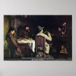 German Pm At Ornans (Une Après-Dine Ã Ornans) posters