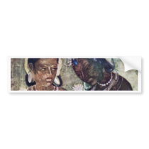 German Princess And Servant More By Indischer Male Bumper Sticker