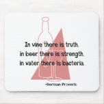 German Proverb -retro mousepads
