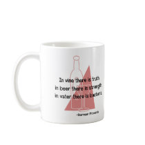 German Proverb -retro Coffee Mugs