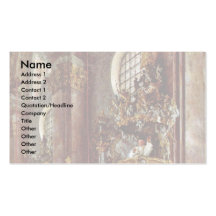 German Pulpit Sermon In The Parish Church Business Card