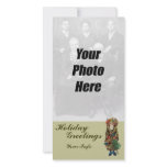German Santa Christmas Photo Cards