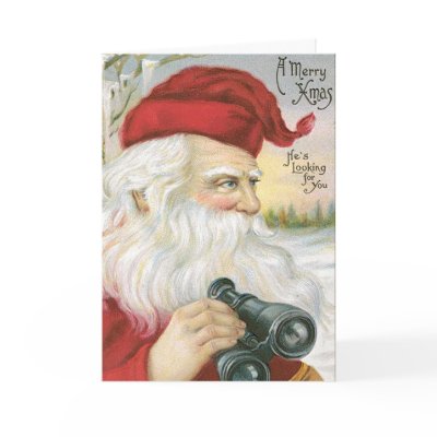 German Santa Vintage Christmas Cards by xmasstore