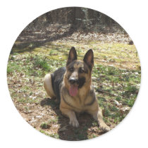 german shepard sticker
