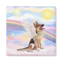 German Shepherd #1 Fridge Magnets