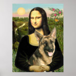German Shepherd 2  -   Mona Lisa posters