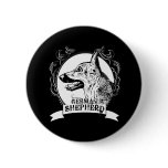 GERMAN SHEPHERD (3) PINBACK BUTTONS