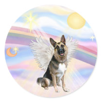 German Shepherd Angel (3) Sticker