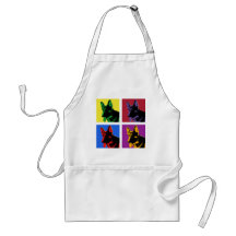 German shepherd apron