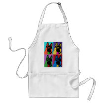 German Shepherd Art Aprons