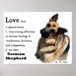 German Shepherd Art Print