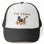German Shepherd Beer Legal Age hats
