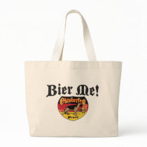 German Shepherd Bier Emblem Canvas Bags