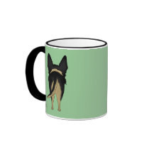 German Shepherd - Big Nose and Butt Mugs