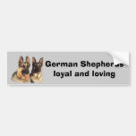 German Shepherd Bumper Sticker