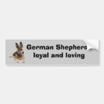 German Shepherd Bumper Sticker