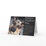 German Shepherd Card