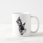 German Shepherd Charcoal 2 Coffee Mug