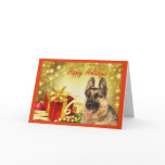 German Shepherd Christmas Card Gifts